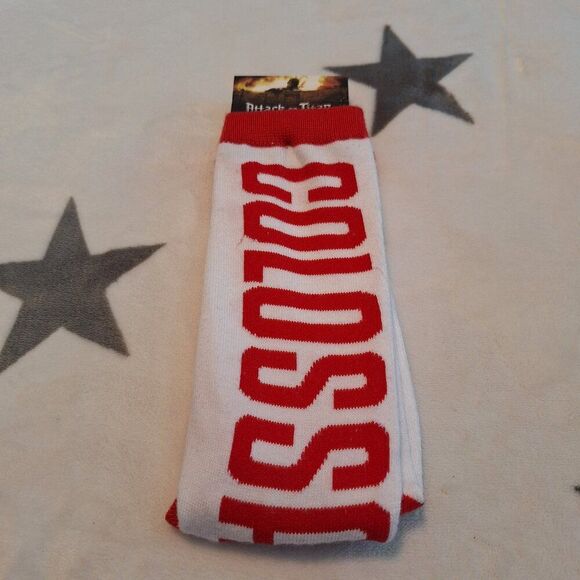 Attack On Titan Socks‎ Colossal Everything Legwear Anime Novelty Casual - Picture 1 of 5